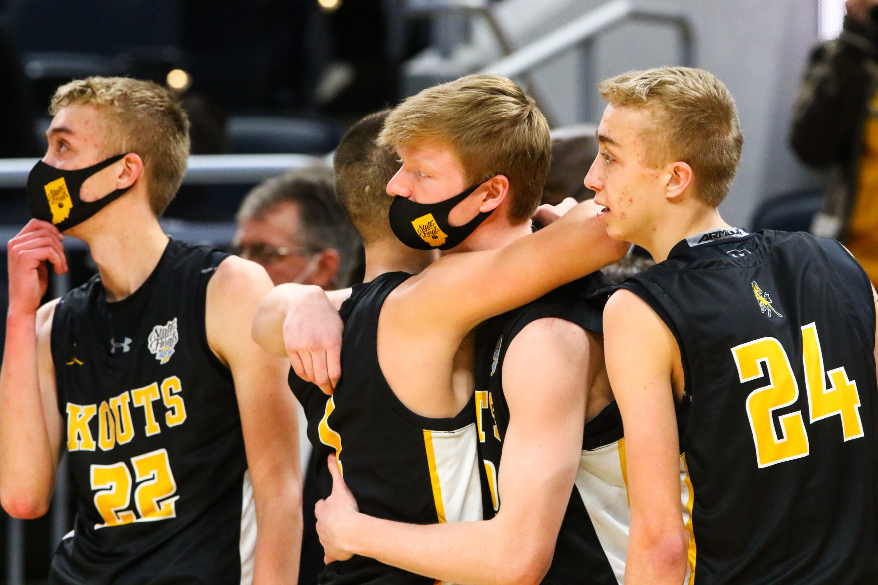 Gallery: Class A boys basketball state final: Kouts vs. Barr-Reeve